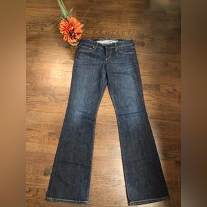 Citizens of Humanity Jeans Dita Petite Bootcut Leg Dark Blue
